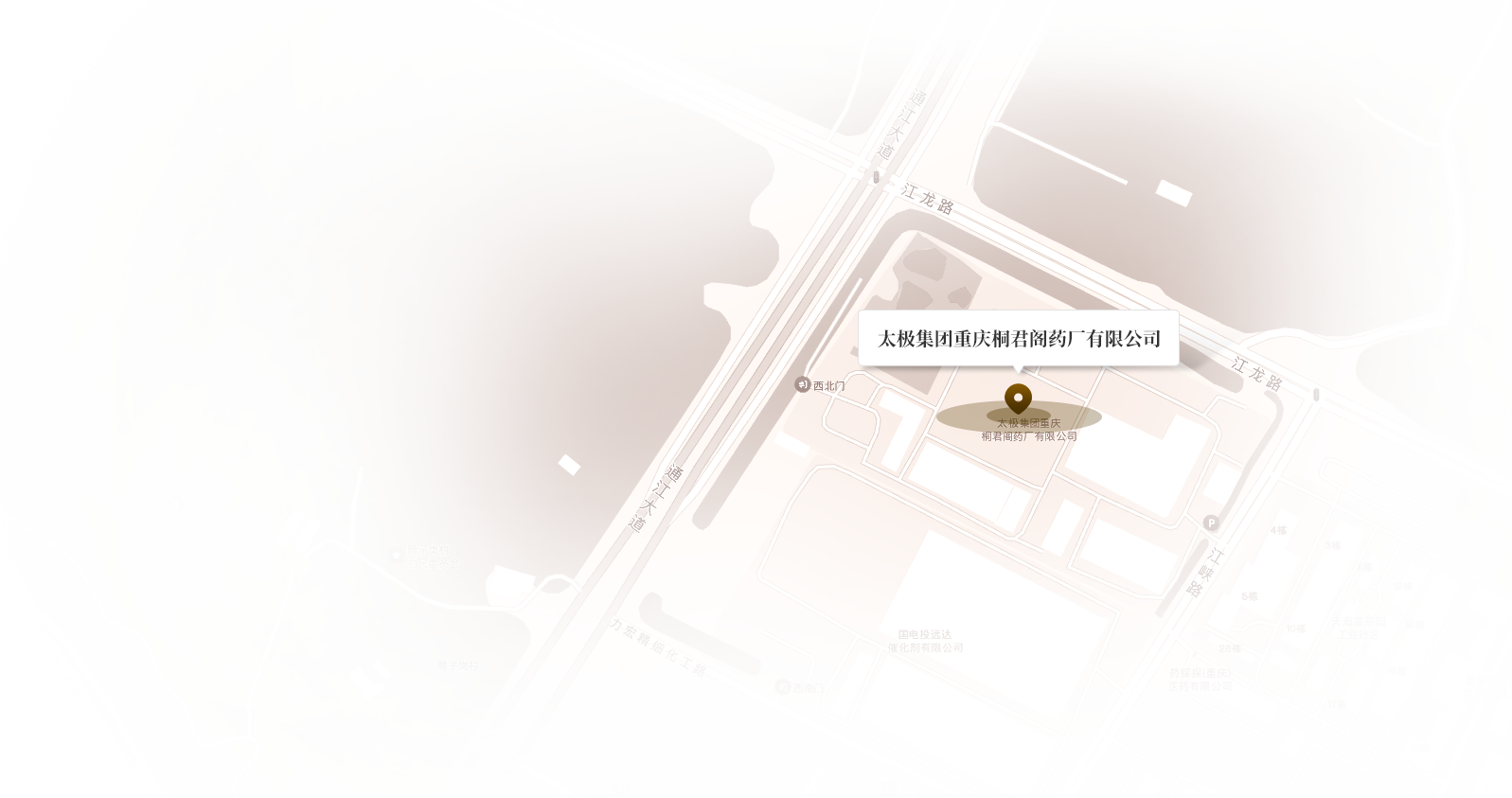 公司位置地图